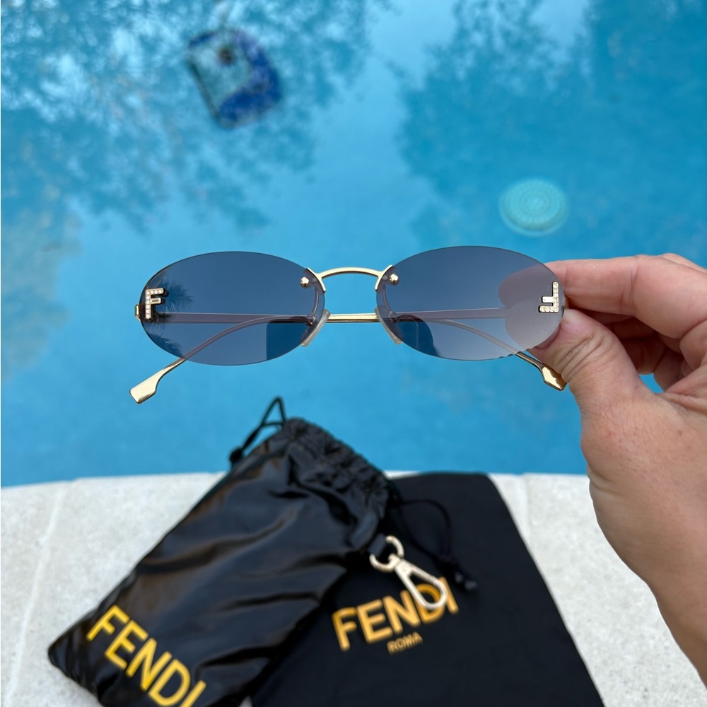 Fendi first crystal sunglasses
